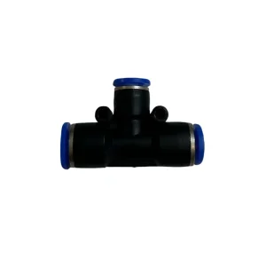 Koppling Pneumatisk T, 10mm>8mm