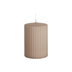 RILL Blockljus, Beige