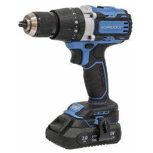 Schneider Skruvdragare 20V, 65 Nm, komplett kit