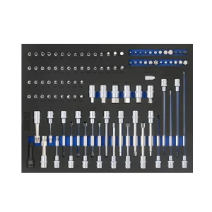 Verktygssats bits 102 delar Nisma tools