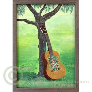 Blomstergitarr