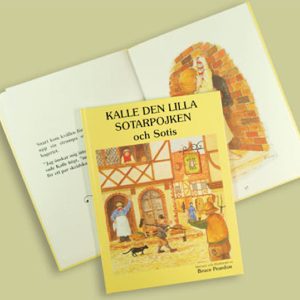 Barnbok – Kalle den lilla sotarpojken och Sotis
