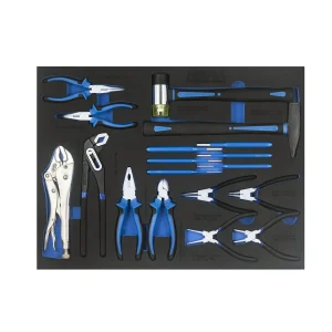 Verktygssats hammare / tänger 18 delar Nisma tools