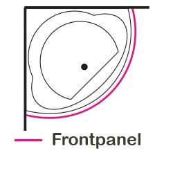 Rosenkvarts – Frontpanel