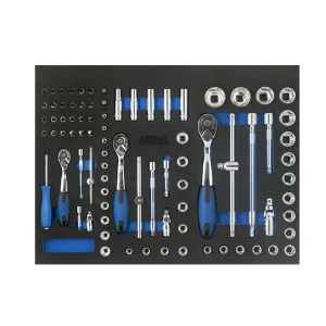 Verktygssats hylsnycklar 84 delar Nisma tools