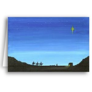 Julkort – Till Betlehem