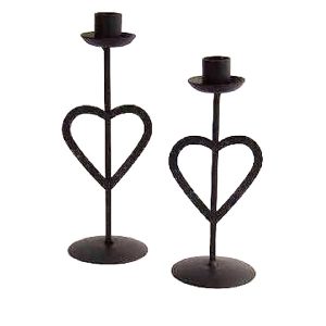 Ljusstake med hjärta