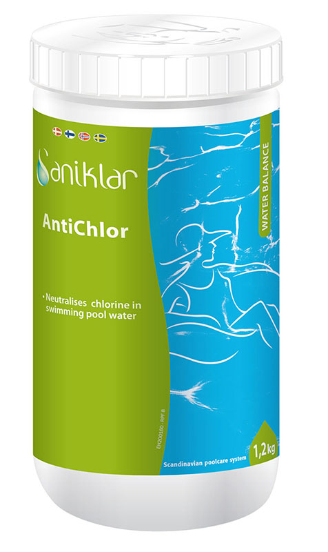 Saniklar Anti Chlor klorborttagning 1,2 Kg - Bild 2