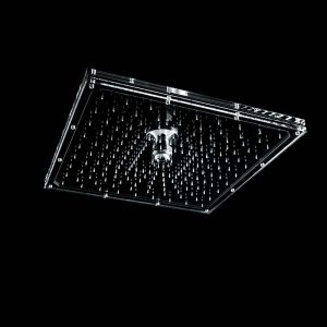 ClearSHOWER® duschmunstycke Square 300 svart