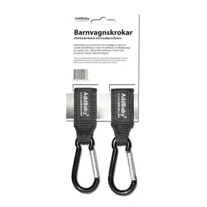 AddBaby Barnvagnskrokar 2 pack