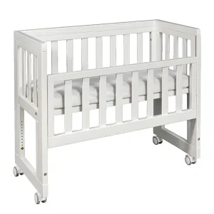 Troll Bedside Crib Oslo Vit
