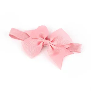 Busy Lizzie Hårband Rosett Light Pink