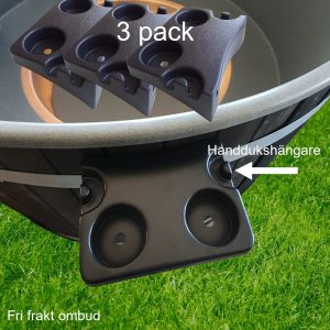 Dryckeshyllor till badtunna & spabad – 3-pack, fri frakt