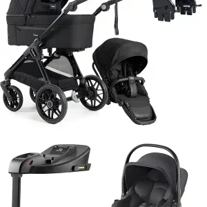 Barnvagnspaket Emmaljunga Sento Pro – med Britax Babysafe Core babyskydd, Core bas & adaptrar