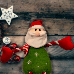Jultomte, hundleksak