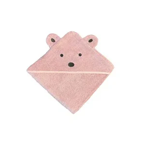 Mini Dreams Badcape Teddy Bear Rosa